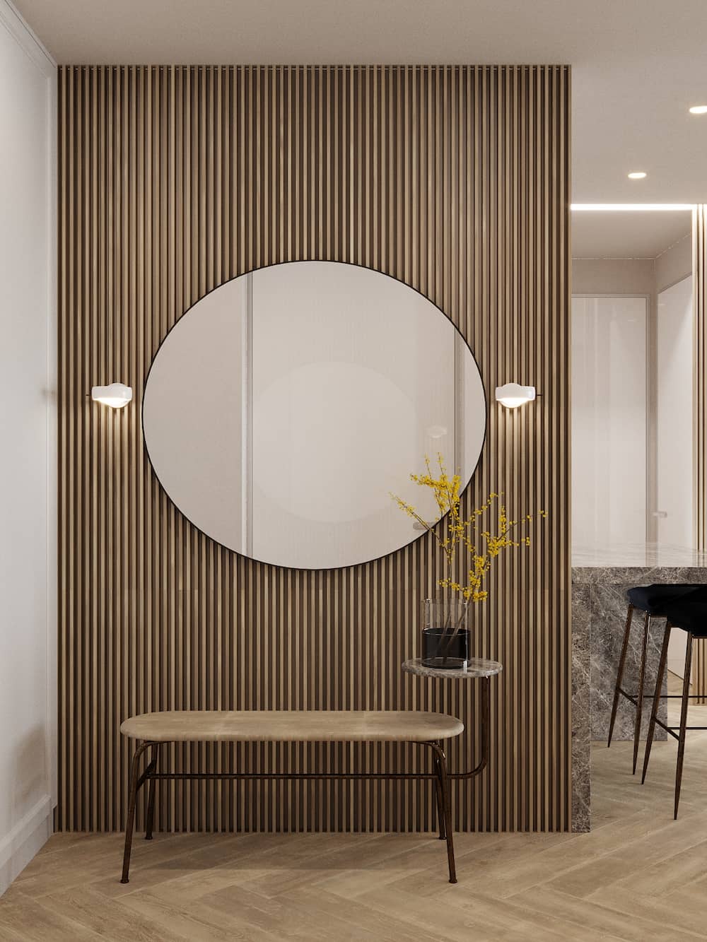 kaenterior lakberendezés - előtér