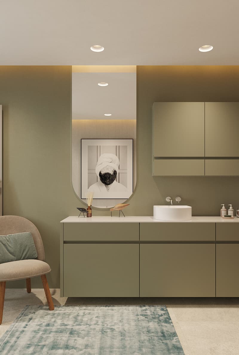 kaenterior lakberendezés - fürdőszoba