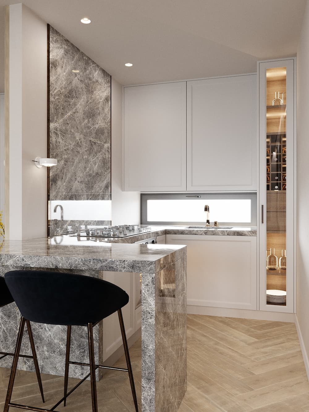 kaenterior lakberendezés - étkező, konyha